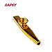Kazoo'di High Quality Dorado Kazoo Tone Metal Kazoo Harmonica Acompañamiento de Guitarra