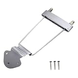 Compacts 132x74mm Guitar Bridge For Electric Guitars Anti Breakage Design With Secure Screw Fastening