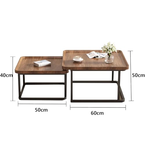 Table Basse Carrée JATIBOSH : Solution Gain de Place Appartement