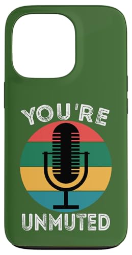 You're Unmute ���g���}�C�N WFH Broadcaster �X�}�z�P�[�X iPhone 13 Pro �p