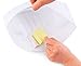 New Star Foodservice 32208 Disposable Non Woven Flat Chef Hat, 9-Inch, White, Set of 10