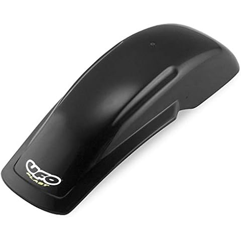 Ufo Plastic Universal Rear Fender - Black , Color: Black PP01109-001 Cover