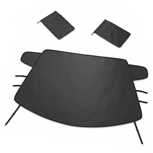 Autotech Park Custom-fit Snow Cover Compatible with 2009-2022 Audi Q5, Windshield Cover Comes with...