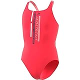 Bequeme Passform adidas Kinder Badeanzug YA Swim Suit, Rosbas/Indtec, 152 (11/12 años), FL8661