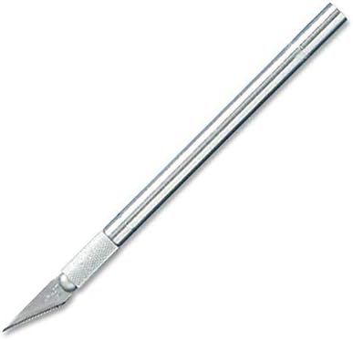 Elmer's X-Acto X3201 - Cuchillo de precisión con mango de aluminio, color plateado