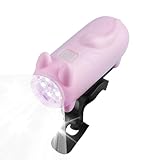 Fahrradlicht, wiederaufladbar über USB, 3 Modi, mit Hupe – LED-Leuchten für Fahrrad – für Straße, Berge, Stadt, Radfahren, Pendeln, Nacht, Outdoor, Sicherheit, Männer und Frauen
