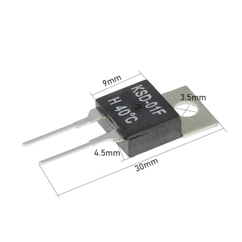 Interruptor térmico JUC-31F 60C protector contra sobrecalentamiento 4