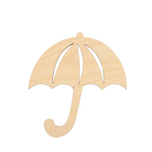 Parapluie en bois 11 x 9,5 cm Abat-jour batel Figurine Decoupage Décoration Cover