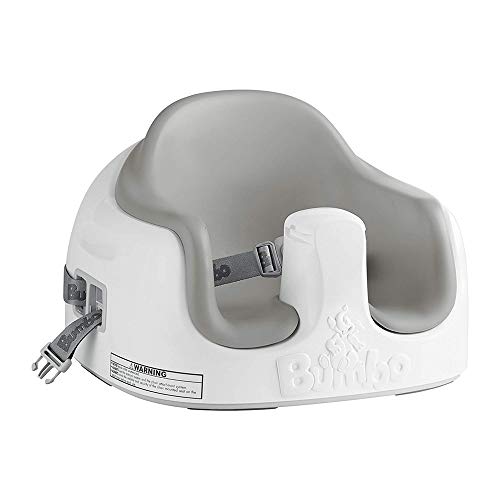 Bumbo Baby Toddler Adjustable Height 3 In 1 Non Slip Multi Seat High Chair Booster With Tray And Safety Straps, Ages 6 To 36 Months, Cool Gray #TOP2