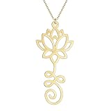 Collares para hombre, delicado collar de flores de loto, collar para mujer, máscara de comedia y tragedia, gargantilla de regalo