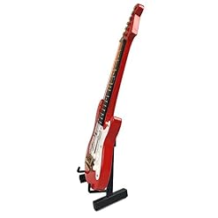 Alano GE34R-10-S Modèle de guitare électrique Rouge Modèle de décoration Modèle de guitare avec boîte cadeau - Les Beatles, Paul McCartney, John Lennon, RIngo Starr, George Harrison Alano GE34R-10-S Modèle de guitare électrique Rouge Modèle de décoration Modèle de guitare avec boîte cadeau – Image 3