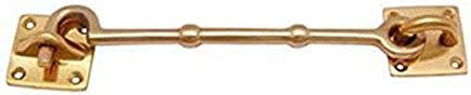 Adonai Hardware 6" Designer Brass Window Cabin Hook (Polish Lacquered) (Supplied as 2 Pieces per Pack)
