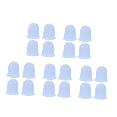 Bonnets pour le visage et tasses corps FRCOLOR pour un drainage et massage anti-cellulite