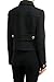 Prada 100% Wool Black Button Down Women's Basic Jacket US M IT 42