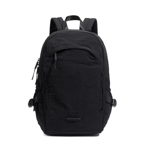 Mochila Escolar Infantil Impermeável, 20 Litros, Leve 200g, 37x25x15cm, para Crianças de 6 a 9 Anos (Preto)