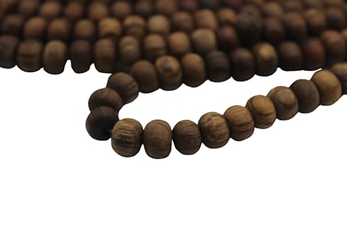 Handmade Juniper Wood 1000 Beads Tasbeeh with Tassel Misbaha Islamic Gift Tasbih Prayer Beads Tesbih 5x7 mm Small Size Dhikr Rosary by Islamic Bazaar - Image 5