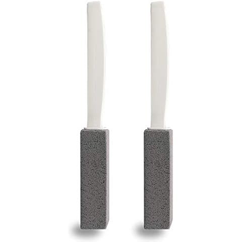 Comfun Pumice Stone for Toilet Cleaning with Extra Long Handle 2 Pack Cover