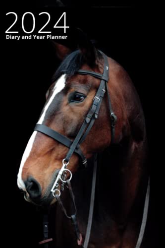 2024 Horse Diary and Planner: 200 page week per view