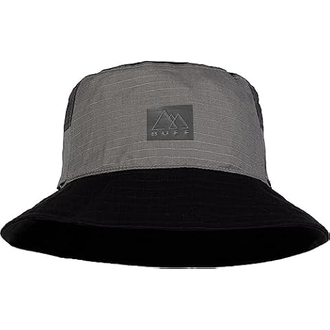 Buff Bonnet Sun Bucket Gris Cover