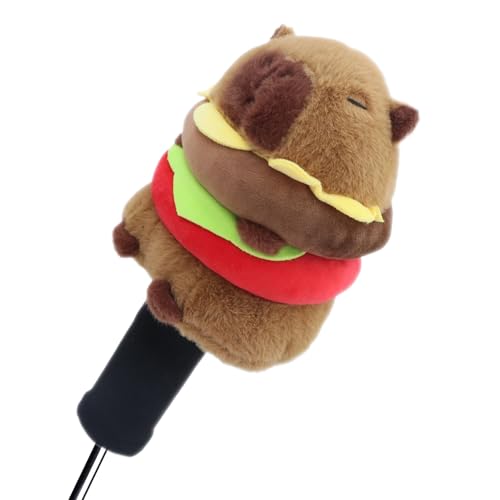 Couvre-club de golf capybara en peluche pour putter homme et femme