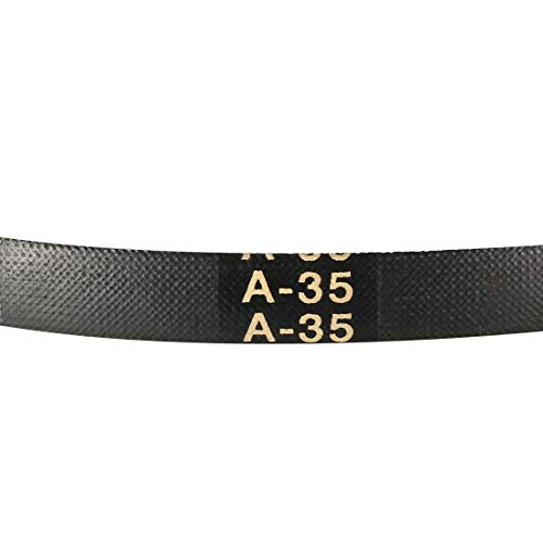 uxcell A35 Drive V-Belts 35" Inner Length 13mm Width 8mm Thick JIS Standard A-Section Rubber Drive Industrial Transmission Belt by uxcell - Used condition - Image 3