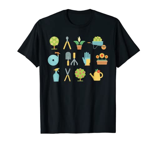 Herramientas de jardinería Regalo para jardineros Camiseta