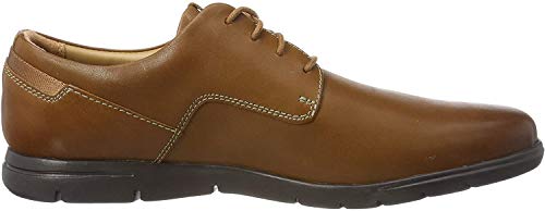 Image of Clarks Men's Derby Lace-Up, Brown Tan Tan, 10 UK