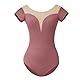ROYAL SMEELA Ballett trikot damen mit bh Ballerina body ballettbody damen ballett tanz trikots erwachsene ballett tanz body ballettrikot kurzarm body tanzen trikot Frauen sexy tanzbody für damen