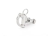 3-1/2” Jaw Swivel Snap Tack Shackle for Sailboat – Stainless Steel - Five Oceans