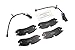ACDelco 171-0980 GM Original Equipment Rear Disc Brake Pad Set with Wear Sensor