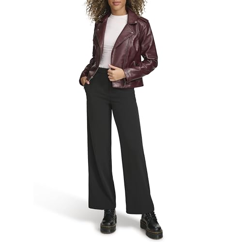 Image of Levi's Women's Classic Faux Leather Moto Jacket Coat