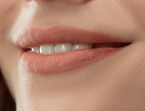 Image of Moon Embers Lip Liner Pencil Set, Red Shades, NUDE Finish, Wax, 12 Pieces, with Built-in Sharpener