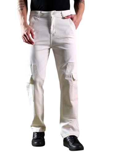 Image of KOTTY Men Mid Rise Straight Jeans