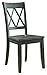 Signature Design by Ashley - Mestler Dining Room Chair - Wood Seat - Set of 2 - Blue/Green
