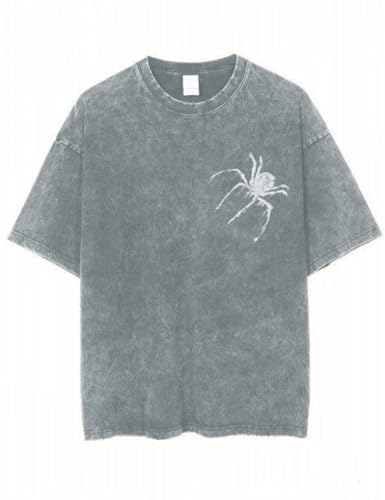 Image of EMMIOL Mens Y2k Baggy Shirts Graphic Tees Oversized Crew Neck Short Sleeve Streetwear Tshirts Summer Tops 2026