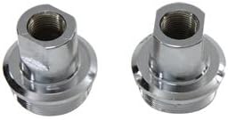 V-Twin 24-0144 - Chrome Inner Fork Tube Plug Set