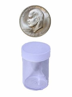 Tubos para monedas de dólar grandes de 38.1mm, paquete 100 miniatura 2