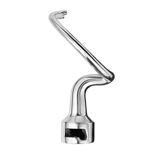 Dough Hook for KitchenAid Stand Mixer, Bread Hook, K45DH Dough Hook, Stainless Steel, Durability, Uncoated, Easy to Clean