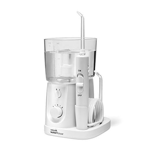 Waterpik Water Flosser For Teeth, Portable Electric Compact For Travel and Home - Nano Plus, WP-320, White