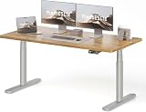 MAIDeSITe S2 Plus Art - Scrivania regolabile in altezza, 140 x 70 cm, 2