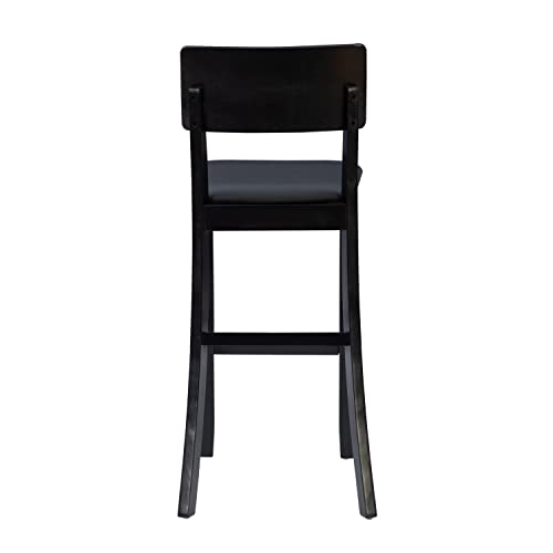 Linon 01855BLK-01-KD-U Home Dcor Fba_ Torino Collection Contemporary Bar Stool thumb #7