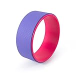 QIAOQIAO Bingesss Yoga Pilates Ring. TPE. Yoga Fitness Double Roller Back Training Werkzeug Yoga Ring Erwachsene Frauen Übung zu Hause Fitnesszubehör (Color : Dark Blue Red)