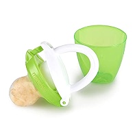 Munchkin 2 Snack Catchers Anti-fuites Toddler - Boîtes à Goûter Bébé Avec Poignées Bleu/Vert
