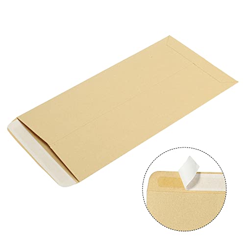 PATIKIL Envelopes de moedas, pacote com 25 #6 Catálogo comercial autoadesivo para envio de itens peq