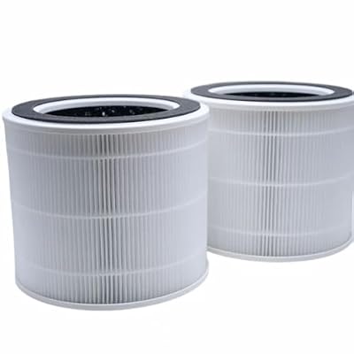 HOAXCINN Replacement Air Filter Compatible with Dreo Macro AP505s Air Purifier DR-HAP005S Air Purifier H13 HEPA Filter High-Efficiency Carbon Filtration Filter, 2-Pack