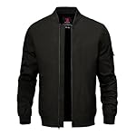 TBMPOY Men's Lightweight Bomber Jackets Light Track Jackets Casual Summer Windbreaker Outdoor Golf Fashion Coat for Men