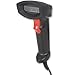 Manhattan 178433 Linear CCD Barcode Scanner - Cable Connectivity - 500 scan/s - 20in Scan Distance - 1D - CCD - Black
