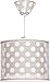 Produktbild Dalber 61002E Dots gepunktete Deckenlampe, Plastik, braun, 26.5 x 26.5 x 21 cm