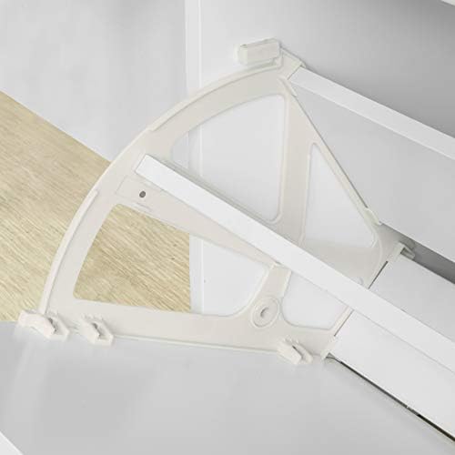SoBuy® FSR82-K-W, Hallway Shoe Bench Shoe Rack Shoe Cabinet with Flip-drawer and Seat Cushion, 60x24x51cm