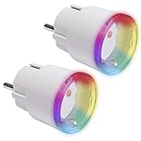 SHELLY Enchufe Wifi Plus Plug S, 2 unidades